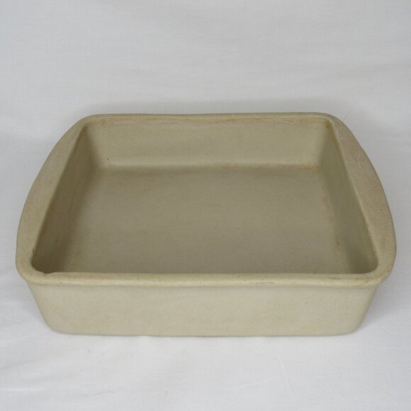The Pampered Chef Stoneware Square Baking Pan 9 x 9 - Picture 8 of 8